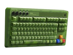 Европейские версии механической клавиатуры 8BitDo Retro 87 Mechanical Keyboard Xbox Edition имеют L-образную клавишу Enter и меньшую левую клавишу Shift. (Источник изображения: 8BitDo)