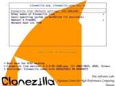 Clonezilla Live 3.3.1-35 теперь доступна с Partclone 0.3.45 и многое другое