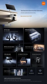 Основные особенности Smart Solar Camera 4 Pro Dual Camera Edition (машинный перевод)