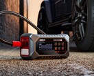 Портативный автомобильный прыгучий стартер Gooloo A7 также может работать в качестве подкачки шин (Источник изображения: Gooloo)