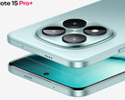 Redmi Note 15 Pro+, судя по всему, имеет дизайн, очень похожий на своего предшественника. На снимке: промо-фотография телефона. (Источник изображения: Xiaomi)