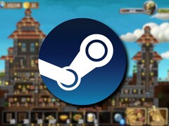 Изображение, показывающее игру Craft The World и логотип Steam.
