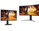 Модели Agon CU34G4Z и Agon 25G4SXU выходят на рынок одновременно. (Источник изображения: AOC - отредактировано)