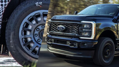 Новая порция утечек говорит о том, что потенциальный электрический пикап Ford Super Duty со ступичными двигателями может появиться в ближайшее время. (Источник изображения: Ford / Autoblog - отредактировано)