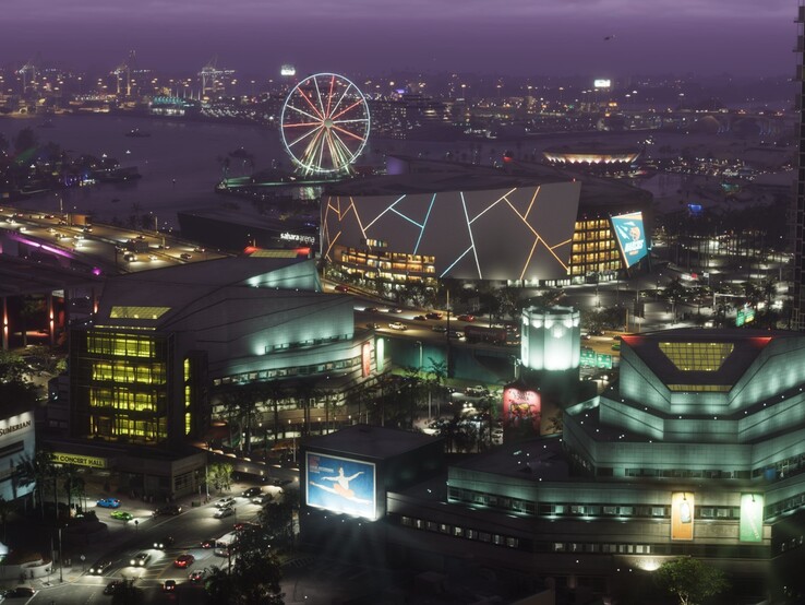 Vice City ночью, один из регионов в GTA 6.