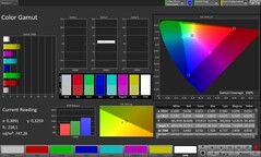 Цветовое пространство CalMAN sRGB