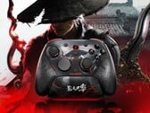 Алые нити на GameSir G7 Pro 8K PC Phantom Blade Zero edition светятся в темноте.