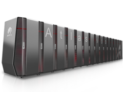 CloudMatrix 384 от Huawei претендует на победу в китайской гонке высокопроизводительных ИИ. На фото: ИИ-кластер Atlas 900 от Huawei (Источник изображения: Huawei)