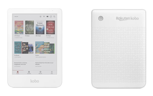 Белая версия Kobo Clara Colour имеет ту же цену, что и черный вариант. (Источник изображения: Rakuten)