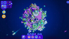 В игре Star Birds от Kurzgesagt Вы добываете ресурсы на астероидах и используете их для расширения своей птичьей цивилизации. (Источник изображения: Steam)