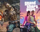 Borderlands 4 (слева) выходит 12 сентября, а GTA 6 (справа) пока не имеет точной даты выхода. (Источник изображения: Steam и Take-Two, отредактировано)