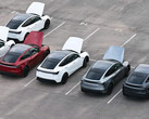 Tesla создает запасы более дешевых вариантов Model Y с белым интерьером в Giga Texas (Источник изображения: Joe Tegtmeyer/X)