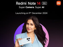 Redmi Note 14 5G все-таки получит прямой глобальный релиз. (Источник изображения: Xiaomi)