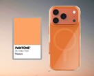 Модель Apple iPhone 17 Pro также будет предлагаться в оранжевом цвете. (Источник изображения: @MysteryLupin / Pantone, отредактировано)