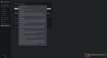 Объяснение опций алгоритма дебаффа Keychron Launcher. 