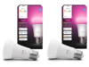 Умные лампочки Philips Hue A60 E27 Color ambiance 810 (слева) и 1100 (справа). (Источник изображения: Philips Hue)