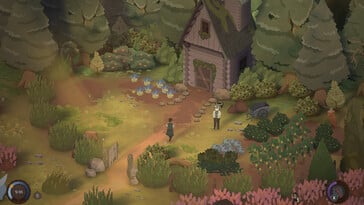 На изображении: скриншот игрового процесса из Songs of Glimmerwick.