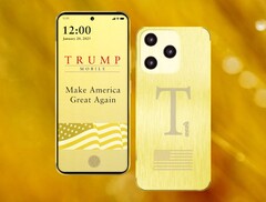 Поставки Trump T1 Phone запланированы на конец января. (Источник изображения: Trump Mobile, отредактировано)