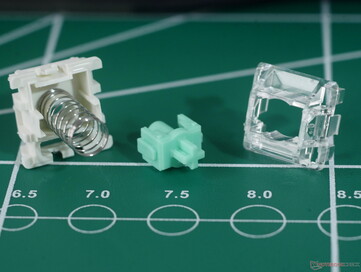 Цвета корпуса Wooting Lekker V2. (Источник изображения: Джулиан ван дер Мерве / Notebookcheck)