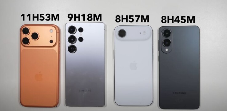 IPhone Air превосходит Galaxy S25 Edge. (Источник изображения: XEETECHCARE)