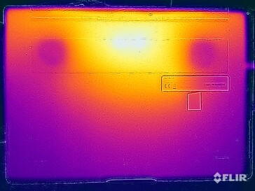 Испытание на прочность при воздействии поверхностных температур (нижняя сторона)