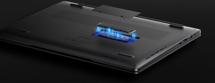 SSD и оперативная память могут быть обновлены (Источник изображения: Chuwi)
