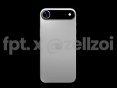 По слухам, iPhone 17 Air будет оснащен одной задней камерой, как показано на неофициальном рендере. (Источник изображения: Jon Prosser)