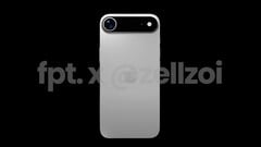 По слухам, iPhone 17 Air будет оснащен одной задней камерой, как показано на неофициальном рендере. (Источник изображения: Jon Prosser)