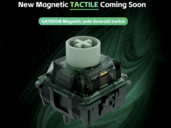 Изображение характеристики тактильного переключателя HE от Gateron