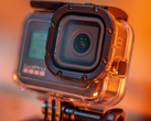 Крупный план камеры GoPro.
