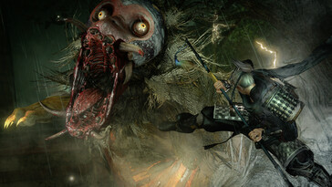 Изображение, показывающее монстра в игре Nioh: Complete Edition.