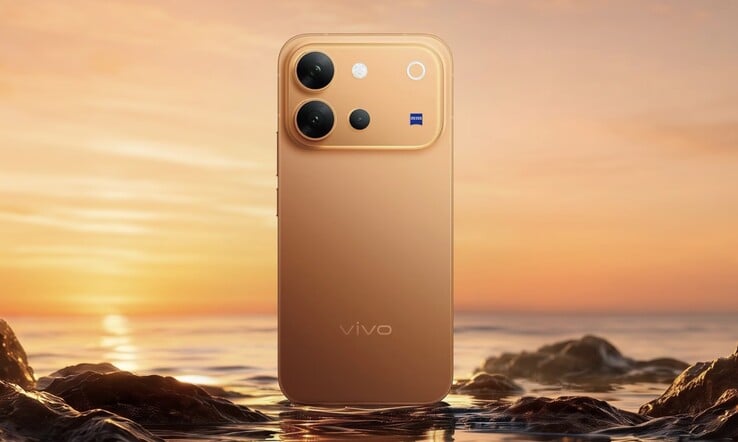 Vivo V80 в цвете «Sunrise Anthem».