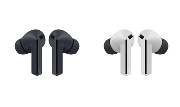 Модель Galaxy Buds 3 FE будет доступна в черном и сером цветах. (Источник изображения: Samsung)