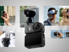 Крупный план Osmo 360 и нескольких аксессуаров для запуска. (Источник изображения: via DroneXL & Jasper Ellens)