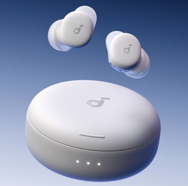 Soundcore Sleep A30 в классическом белом цвете. (Источник изображения: Soundcore)