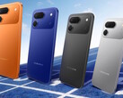 Модель Tecno Spark 50 Pro доступна в цветах «Динамический оранжевый», «Полуночный синий», «Чернильно-черный», «Титаново-серый» (слева направо) и «Облачно-белый» (на изображении не показан).