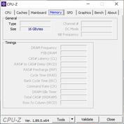 CPU-Z Memory