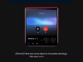 Gemini Live на Razr+. (Источник изображения: Motorola)