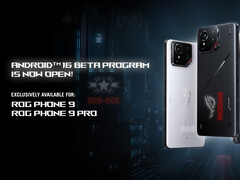 Программа Android 16 Beta для серии ROG Phone 9 не включает ROG Phone 9 FE. (Источник изображения: Asus ROG)