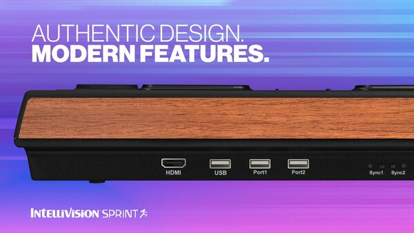 Intellivision Sprint будет иметь порт HDMI и порты USB-A. (Источник изображения: Atari)