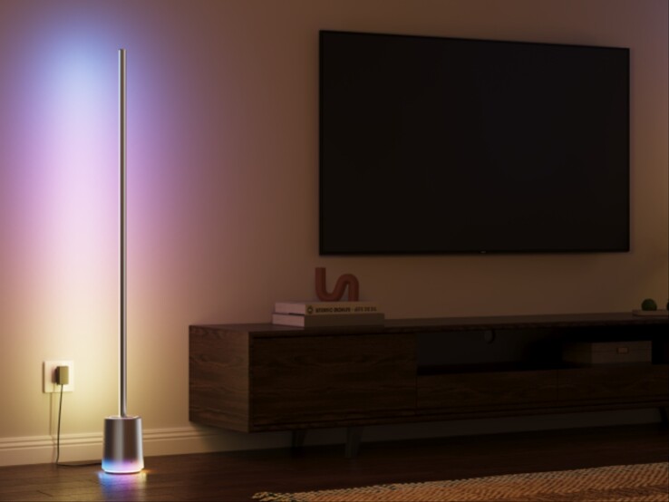 Художественное представление напольной лампы Govee Floor Lamp 3. (Источник изображения: Govee)