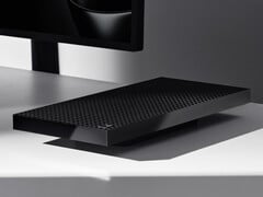 Блок Surface RTX Spark Dev Box содержит 1 000 вентиляционных отверстий в знак того, что его вычислительная производительность составляет 1 000 терафлопс.