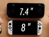 Switch 2 может выглядеть как увеличенный Switch OLED, только без OLED-дисплея. (Источник изображения: XNZ)