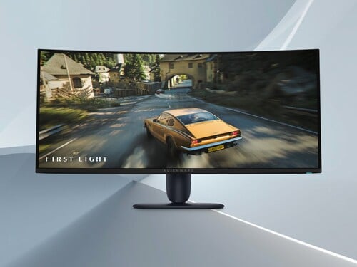 Игра, отображаемая на 34-дюймовом мониторе Alienware AW3426DW с матрицей QD-OLED
