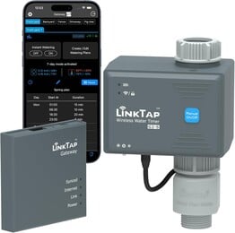LinkTap G2S считается пионером в области локальной интеграции и управляемого алгоритмами полива, но он не совсем дешев.