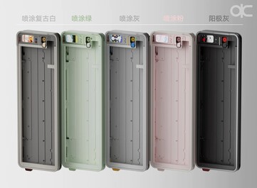 Qwertykeys QK65 MK3 будет доступна в пяти цветовых вариантах, вдохновленных ретро. (Источник изображения: Qwertykeys)