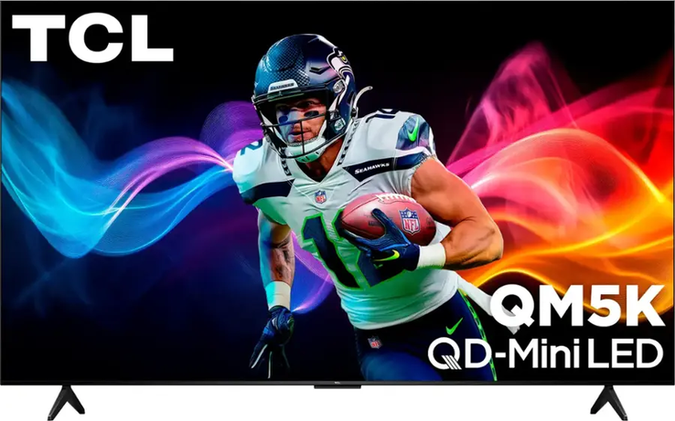 TCL QM5K 4K QD-Mini LED Smart TV. (Источник изображения: TCL)