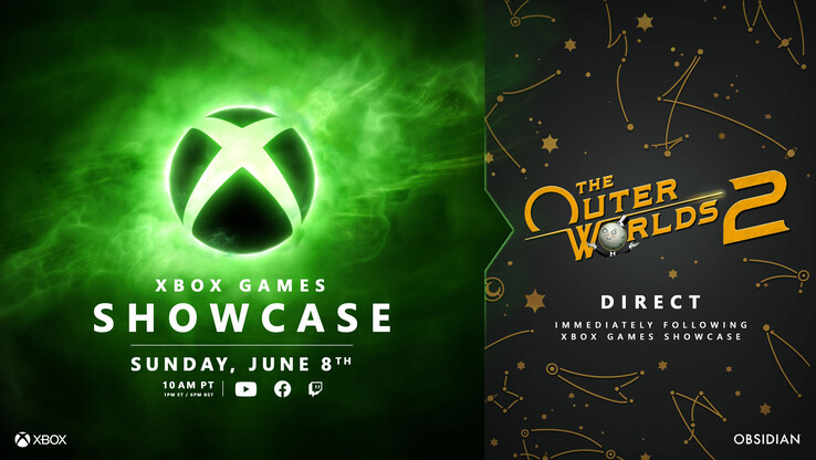 Xbox Games Showcase 2025 и The Outer Worlds 2 Direct дата и время проведения. (Источник изображения: Xbox/Microsoft)