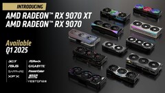 AMD Radeon RX 9070 XT была протестирована в Интернете (источник изображения: AMD)