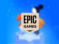Следующей мобильной раздачей Epic Games может стать еще одна популярная игра-головоломка, логотип магазина на фото. (Источник изображения: Epic Games Store - отредактировано)